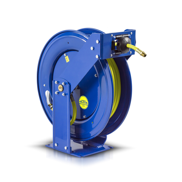 Coxreels EZ-TSH-4100-HV Safety Series Spring Rewind Hi-Vis Hose Reel EZ-TSH-4100-HV